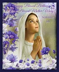Happy Birthday Card For Mother Mary Happy Birthday Mama Mary Mother Mary Jesus And Mary Pictures Blessed Mother
