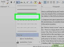 How To Do A Dotted Underline In Word 4 Steps With Pictures