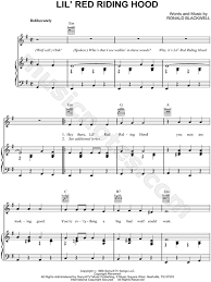 Sam The Sham And The Pharaohs Li L Red Riding Hood Sheet Music In E Minor Transposable Download Print Sku Mn0074079