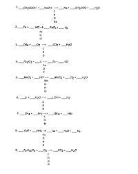 Chemistry balancing equations worksheet 1 answer key. Balancing Equations 2 Worksheet