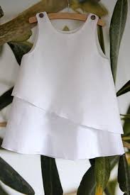 Defi 13 1 White Ma Cabane Au Fond Du Jardin Vetement En Lin Vetements De Style Et Tuto Couture Robe Bebe