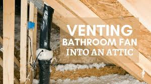 They may want to push through believing they won't get caught. How To Vent A Bathroom Fan Into An Attic Properly Complete Guide