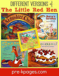 The little red hen spies a can of sauce in her cupboard and it inspires her to make a pizza. Little Red Hen Printable Picture Recipes