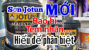 Cách phân biệt mới nhất tem nhãn Sơn Jotun chính hãng| Majestic Sang Trọng  mới 15L| Minhnguyenhouse