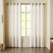 Grommet curtains come in dozens of fabrics, styles and colors for just about any décor style. Linen Cotton Grommet Curtain White