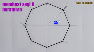 More images for prisma segi sembilan » Cara Membuat Segi 9 Beraturan Nonagon Menggunakan Jangka Gambar Bangun Datar Segi 9 Youtube