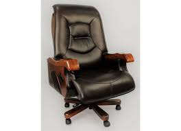 Luxura upholstery looks and feels like real leather. Luxury Real Brown Leather Executive Chair Ede Cha Fd5a1