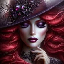 Digital painting of woman with dragon protector