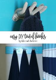 Remade in los angeles, california. Easy Diy Towel Hooks Dukes And Duchesses