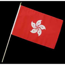 Designt und verkauft von ngo van nhan. Stock Flagge 30 X 45 Hong Kong 3 50