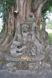A charming wood model of two dancers wearing the elaborate costume of a barong. Travel Photo Of The Week 27aug11 Bali Bali Bali Travel Statue