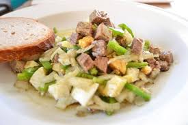 Rindfleischsalat Rezept Rezept Rindfleischsalat Rezepte Osterreich Essen