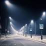 City street light pole display from www.royal-display.com