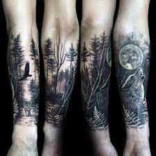 The sleeve tattoo is a complex single idea, masterfully embodied on the skin. Top 101 Forest Tattoo Ideas 2021 Inspiration Guide
