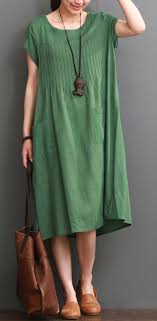 Green Summer Cotton Dress Plus Size Cotton Maxi Dresses Cotton Dress Summer Maxi Dress Cotton Cotton Dresses