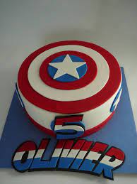 This captain america cake was made for a birthday boy who is a die hard avengers fan! 30 Inspiration Image Of Superhero Birthday Cakes Birijus Com Captain America Birthday Cake Superhero Birthday Cake America Cake