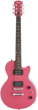 stagg model l250 pk pink lp style single cutaway electric guitar you go girl