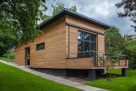 Living Modul Russ Modulbau Holzbau Micro Haus Holzhaus Fertighaus