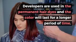 For most people, a 50/50 developer/dye ratio works great, but it's always best to consult your hairstylist when in doubt. Using Hair Dye Without Developer
