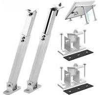 41" Adjustable Solar Panel Mount Brackets - 0-90° Tilt For RV, Roof &  Off-Grid Systems