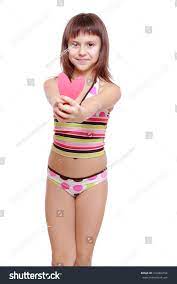Adorable Little Girls Posing Fashion Models Stock Photo 216069754 |  Shutterstock