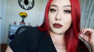 I have medium brown hair but i really want it red. Red Hair Finally Splat Hair Dye Luscious Raspberries Glambyveevee Youtube