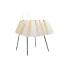High chair barstool minimalist furniture dining kitchen decoration modern stools. Baby Shower Table Decorations 95 35cm Tutu Table Skirt High Chair Decor Diy For Boys Girls Party Set 1st Birthday Tablecloth Buy At The Price Of 11 23 In Aliexpress Com Imall Com