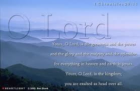 Or sometimes you just need to fill in those … 1 Chronicles 29 11 From The Inside Out