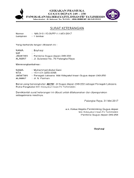 Check spelling or type a new query. Surat Keterangan Aktif Pramuka