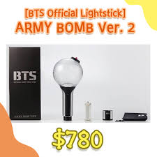 Kiwi Shop Bts Official Lightstick Army Bomb Ver 2 Facebook