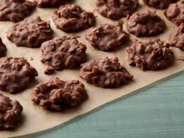 Peanut Butter Chocolate No Bake Cookies Recipe Food Network Kitchen Food Network Baking Recipes Cookies Peanut Butter No Bake Chocolate No Bake Cookies