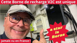 🇫🇷BORNE DE RECHARGE INTELLIGENTE V2C SURPLUS PHOTOVOLTAÏQUE ELECTRICITY