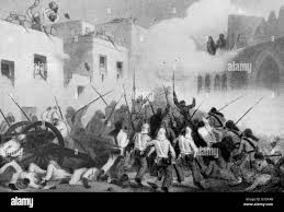 1857 delhi mutiny hi-res stock ...