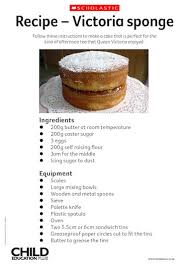 Mix the butter, sugar and vanilla essence in a bowl or food processor until well combined. Recipe Victoria Sponge Primary Ks2 Teaching Resource Scholastic