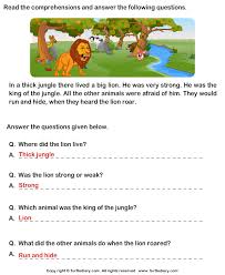 Reading Comprehension Stories Answer Picture Comprehension Reading Comprehension Worksheets Reading Comprehension Lessons