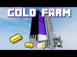 This design is super simple, expandable and i. Minecraft Gold Farm Tutorial Youtube Minecraft Projects Minecraft Blueprints Minecraft Plans
