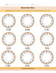 clock worksheets how to tell time