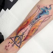 What you need to know about the elder wand. 17 Elder Wand Tattoo Ideas Wand Tattoo Elder Wand Harry Potter Tattoos
