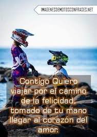 Imagenes De Motos Con Frases De Amor Motocross Biker Couple Motos