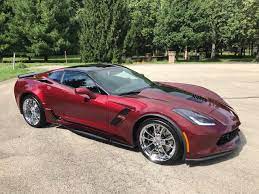 2019 Long Beach Red Chevy Corvette Coupe Corvette Red Corvette Corvette Grand Sport