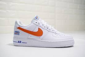 Nike Air Force 1 Low Nyc Hs White Bright Orange 722241 844 Nike Air Nike Air Force Nike Air Force Ones