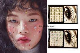 Shop yandy now for the best body sticker, including leopard print body stickers, body gem stickers, face stickers, eye kits and rhinestone body jewelry stickers! 3d Star Face Sticker Jewelry Festival Makeup Coachella Edc Etsy