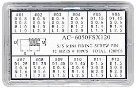 screws for watches clocks and eyeglasses