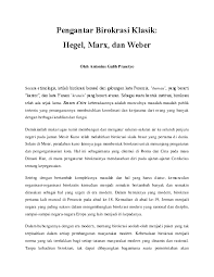 Ada aturan, norma, dan prosedur untuk mengatur organisasi dalam model teori birokrasi max weber, ditekankan mengenai pentingnya peraturan. Pdf Pengantar Birokrasi Klasik Hegel Marx Dan Weber Antonius Galih Prasetyo Academia Edu