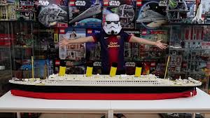 brick builder's lego moc titanic is