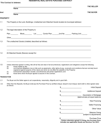 A cohabitation agreement is a written understanding between these people, and it is the only document that is signed based on their relationship. Download Alberta Offer To Purchase Real Estate Form For Free Formtemplate