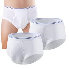 Mens Incontinence Briefs Cotton Front Absorbent Pad 2pack Leakproof Incontinence  Underwear for Mens Urine Briefs Washable Mens Urinary Incontinence  Underwear Reusable Incontinence Overnight Briefs : Amazon.ca: Health &  Personal Care