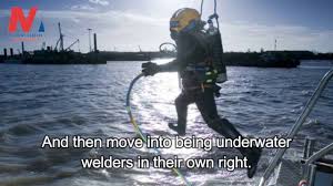 More or less, depending on how much they work in a year. Underwater Welding Mechanism Training Requirements Getting The Job Dangers And Salary Youtube