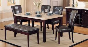 You might be short on space, but you can still long for style. Buy Acme Britney 17058 Dining Table Set 7 Pcs In Espresso Pu Online