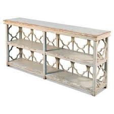 Farmhouse Bookshelf Console Table Farmhouse Bookshelf Shabby Chic Console Table Console And Sofa Tables